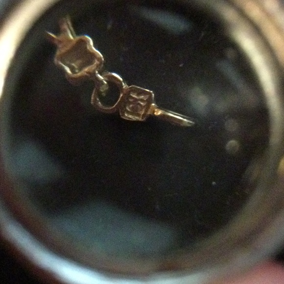 10 K GOLD TANZANITE BRACELET and EARRINGS SET - Picture 6 of 8